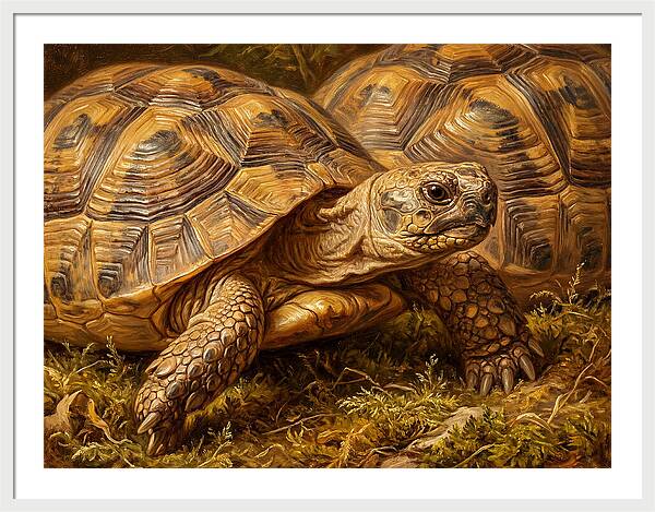 Tortoise Realism In Nature