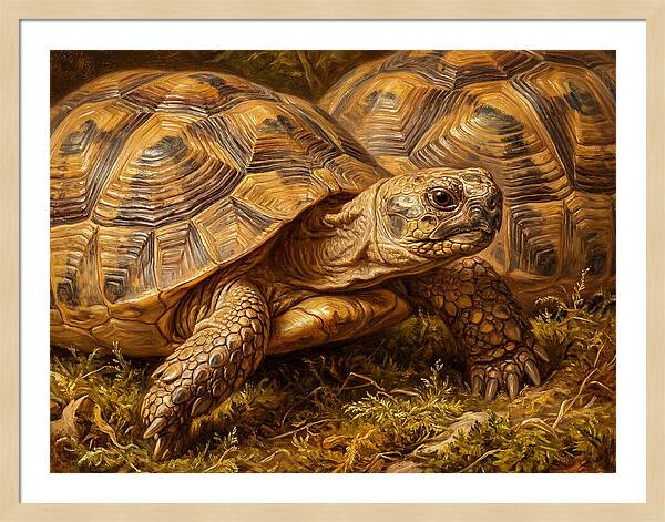 Tortoise Realism In Nature