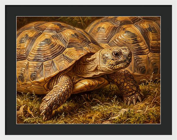 Tortoise Realism In Nature