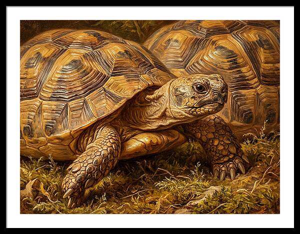 Tortoise Realism In Nature