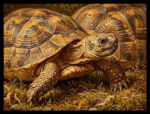 Tortoise Realism In Nature