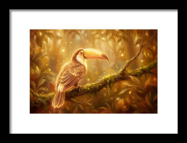 Toucan In Forest
