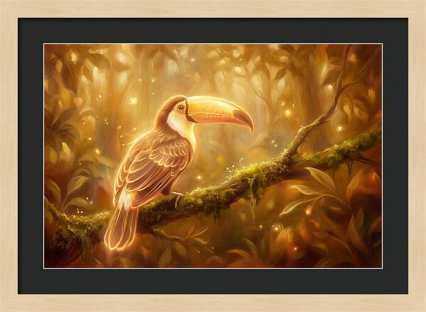 Toucan In Forest