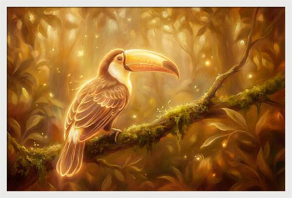 Toucan In Forest