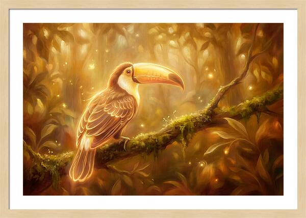 Toucan In Forest