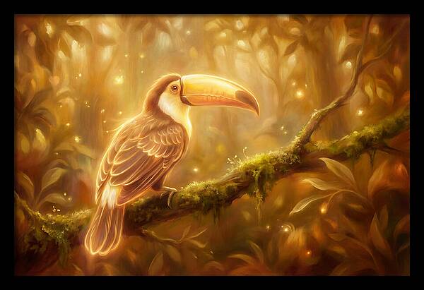 Toucan In Forest
