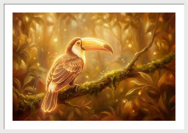 Toucan In Forest
