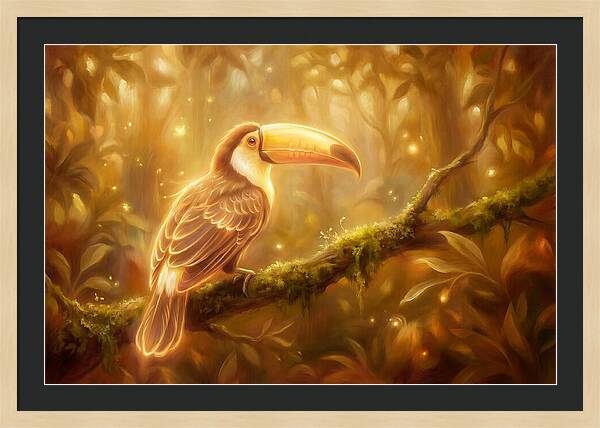 Toucan In Forest