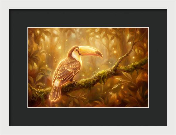 Toucan In Forest