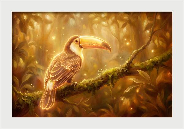 Toucan In Forest