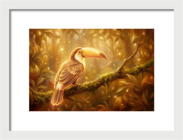 Toucan In Forest
