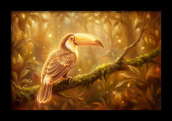 Toucan In Forest