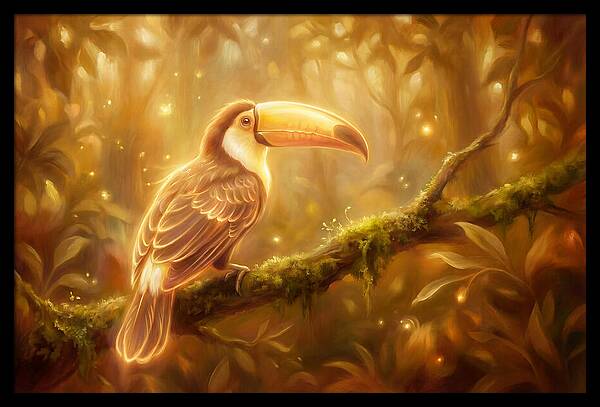 Toucan In Forest