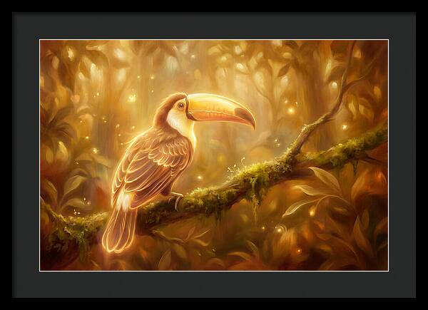 Toucan In Forest
