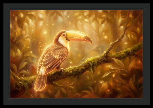 Toucan In Forest