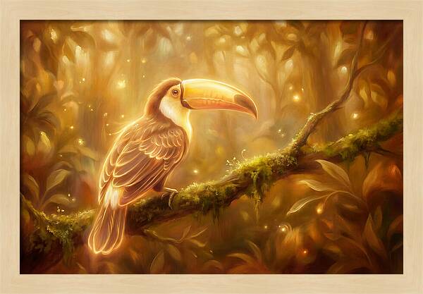Toucan In Forest