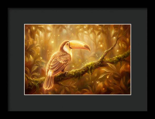Toucan In Forest