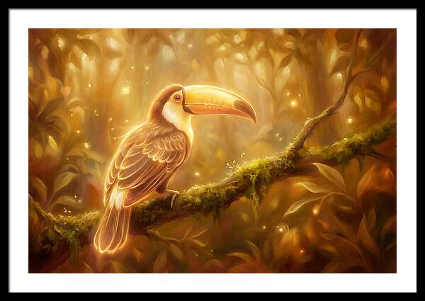 Toucan In Forest