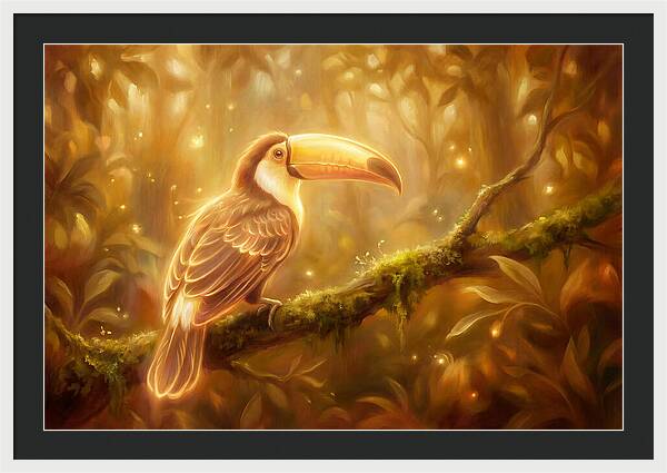 Toucan In Forest