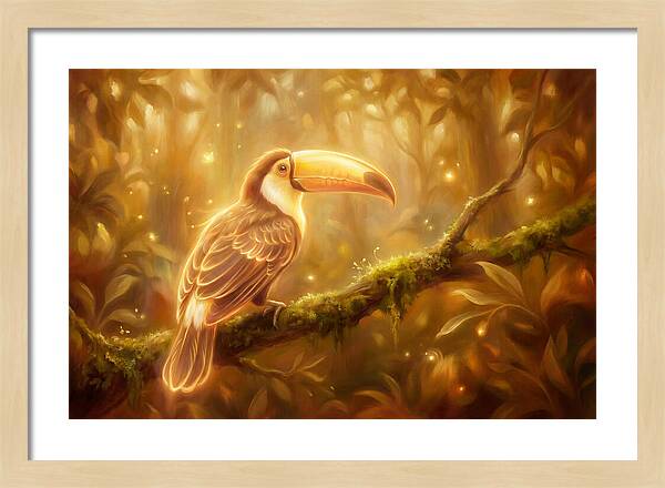 Toucan In Forest
