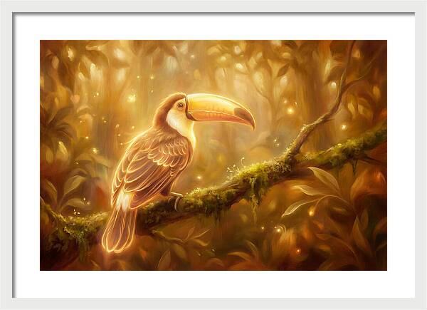 Toucan In Forest