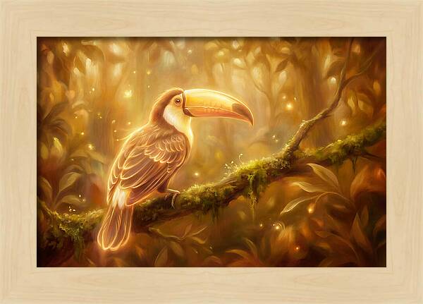 Toucan In Forest