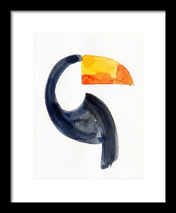 Toucan In Minimalist Style