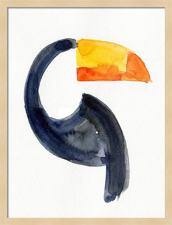 Toucan In Minimalist Style