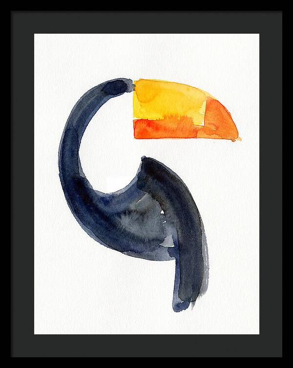 Toucan In Minimalist Style