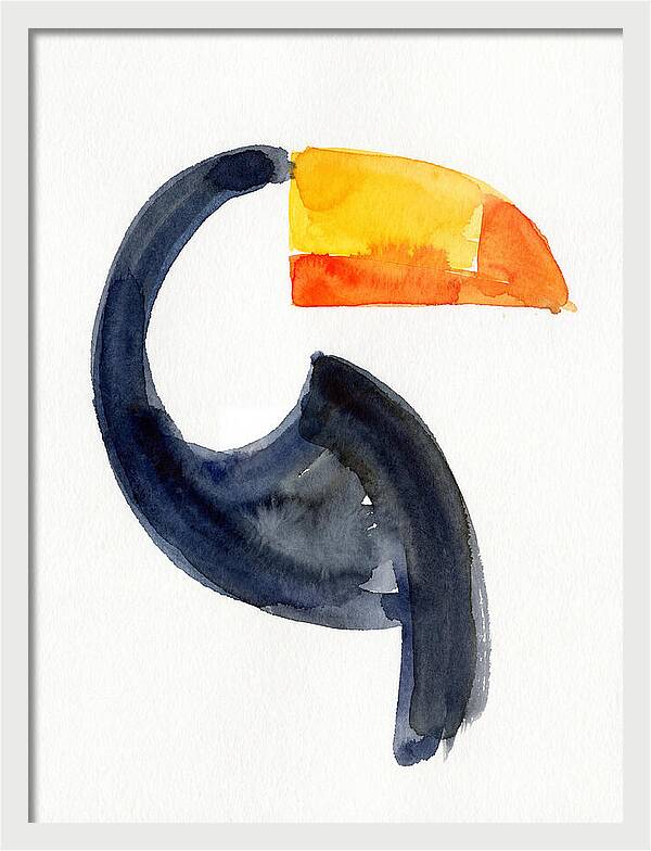 Toucan In Minimalist Style