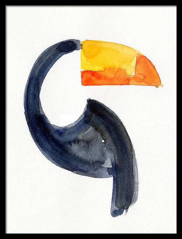 Toucan In Minimalist Style