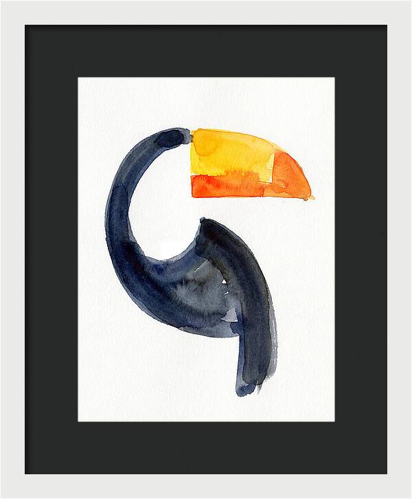 Toucan In Minimalist Style