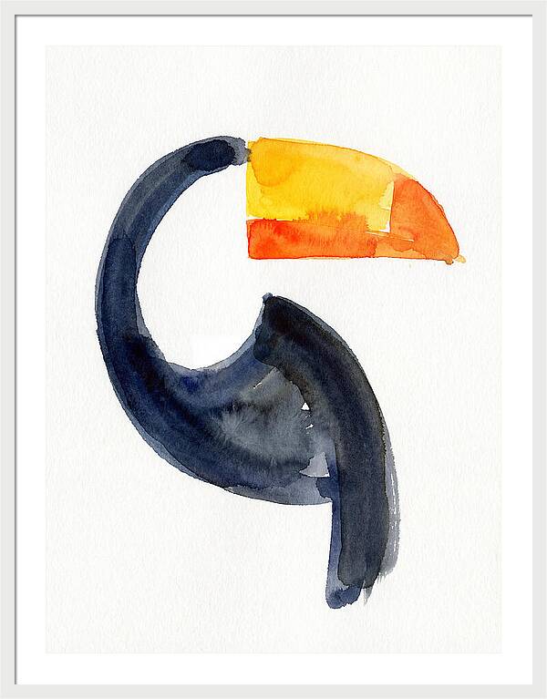 Toucan In Minimalist Style