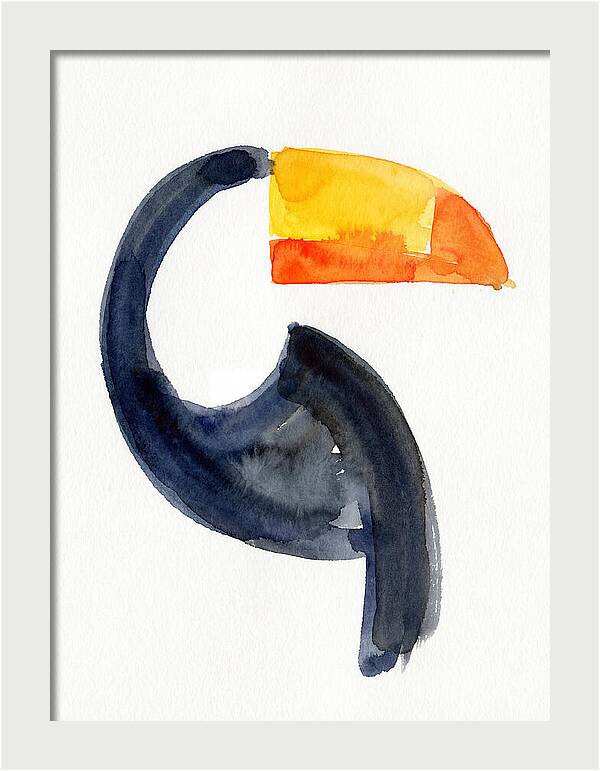 Toucan In Minimalist Style