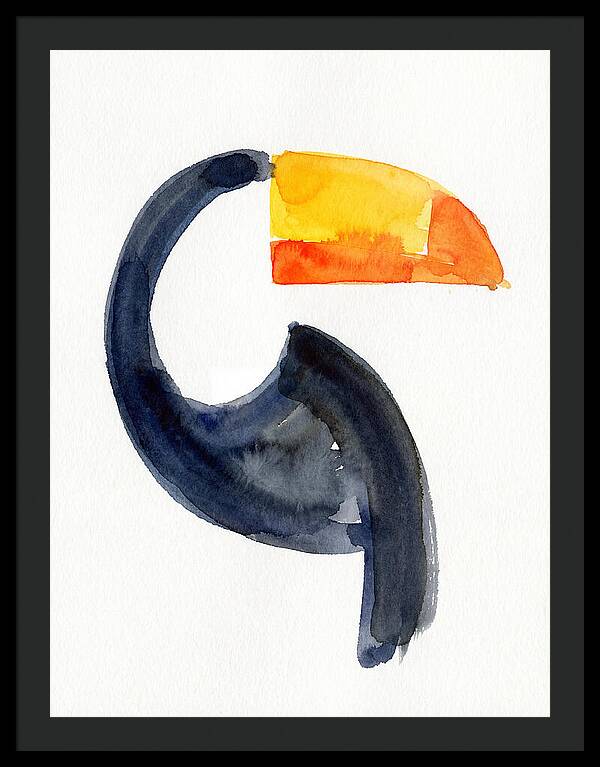 Toucan In Minimalist Style