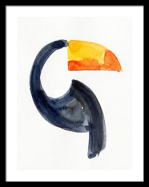 Toucan In Minimalist Style