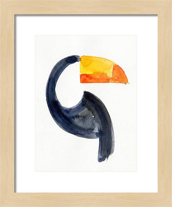Toucan In Minimalist Style