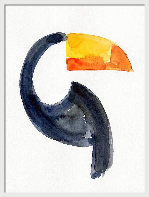 Toucan In Minimalist Style