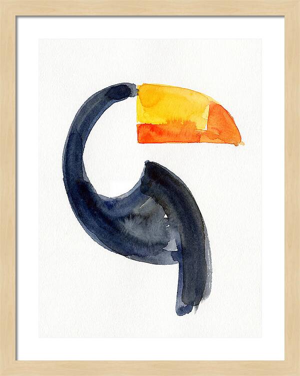 Toucan In Minimalist Style