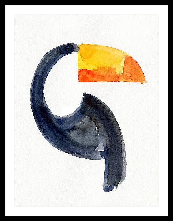 Toucan In Minimalist Style