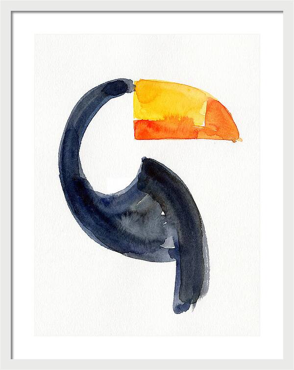Toucan In Minimalist Style