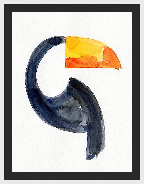 Toucan In Minimalist Style