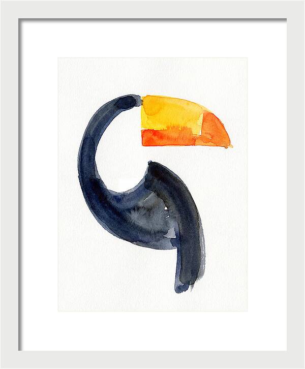 Toucan In Minimalist Style