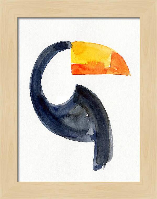 Toucan In Minimalist Style