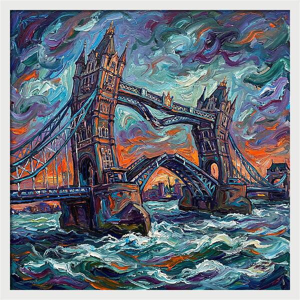 Tower Bridge At Dusk