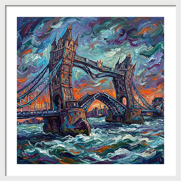 Tower Bridge At Dusk