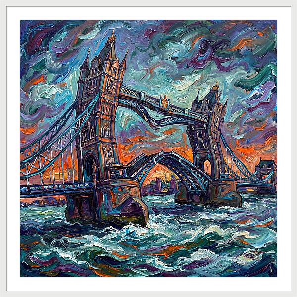 Tower Bridge At Dusk