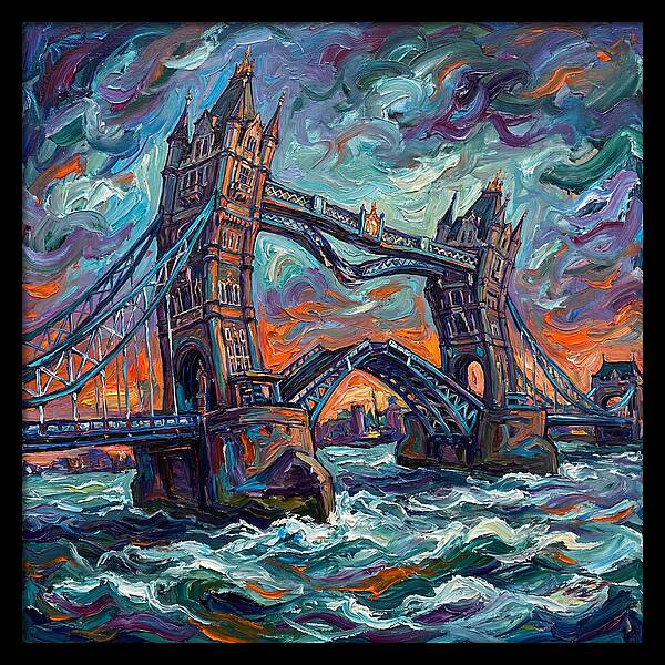 Tower Bridge At Dusk