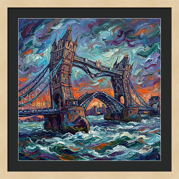 Tower Bridge At Dusk