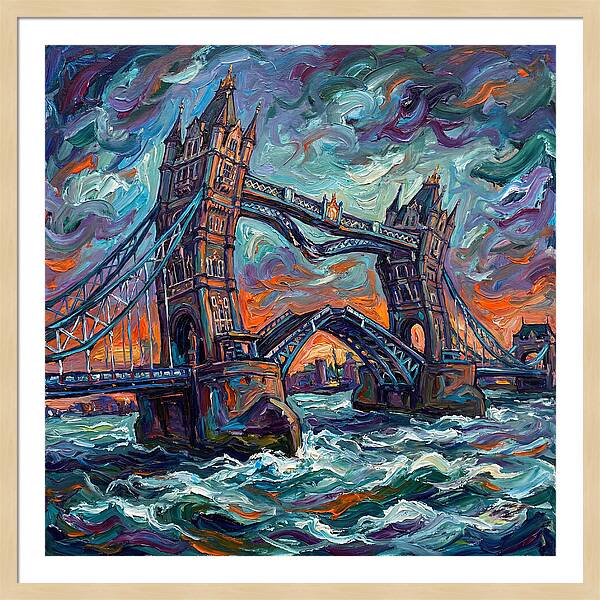 Tower Bridge At Dusk